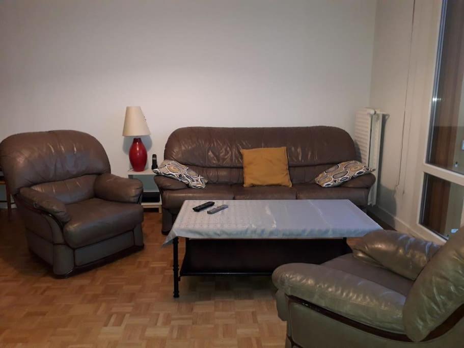 Ferienwohnung T4/5 Avec Vue Sur Les Alpes A 5 Minutes De Lyon La Mulatiere Exterior foto