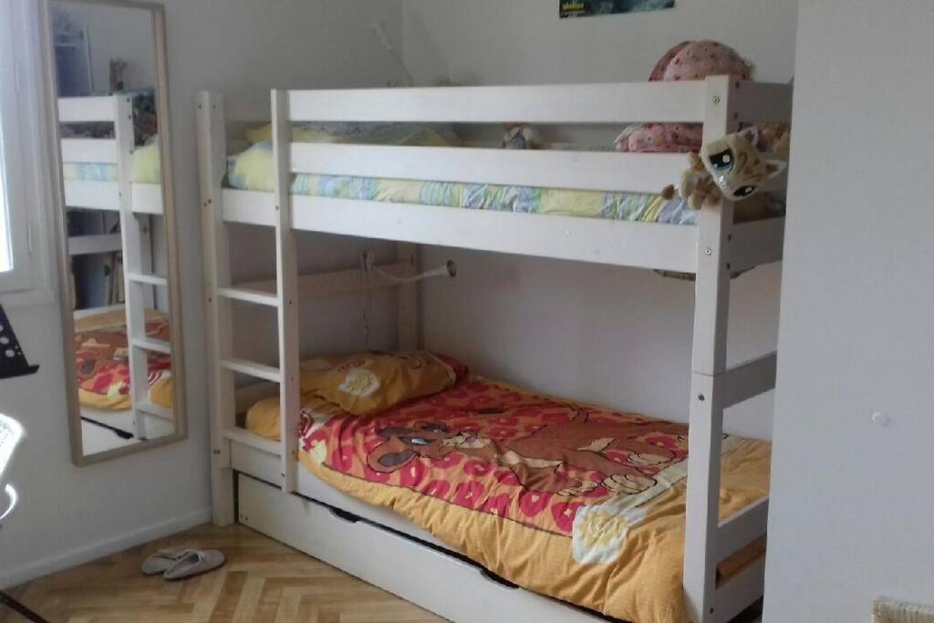 Ferienwohnung T4/5 Avec Vue Sur Les Alpes A 5 Minutes De Lyon La Mulatiere Exterior foto